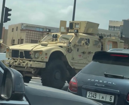 الجيش المغربي يعزز ترسانته بدفعة جديدة من مدرعات أمريكية متطورة