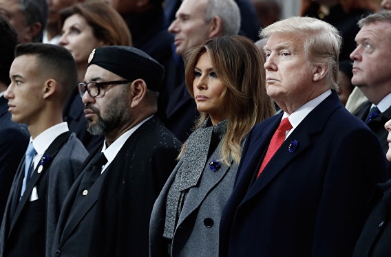 برقية تعزية ومواساة من الملك محمد السادس إلى دونالد ترامب إثر الفيضانات التي شهدتها تكساس