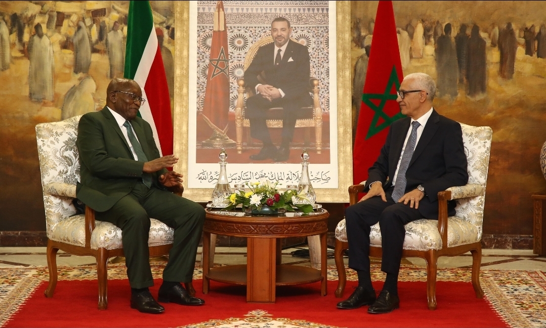 الرئيس السابق لجنوب إفريقيا جاكوب زوما يجدد التنويه بمقترح الحكم الذاتي خلال مباحثات مع الطالبي العلمي (صور)