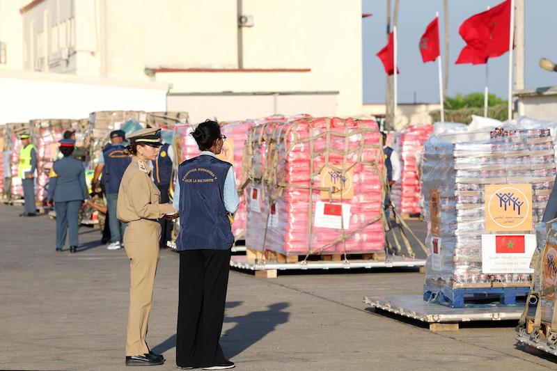 الملك محمد السادس يأمر بإرسال مساعدة إنسانية وطبية عاجلة لفائدة ساكنة قطاع غزة