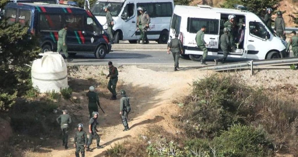 توقيف 156 مرشحًا للهجرة السرية بمدينة الفنيدق بينهم مواطنون جزائريون