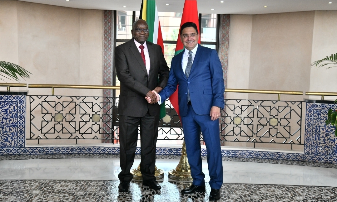 عاجل.. ناصر بوريطة يستقبل الرئيس السابق لجنوب إفريقيا جاكوب زوما بعد إعلان حزبه دعم مغربية الصحراء