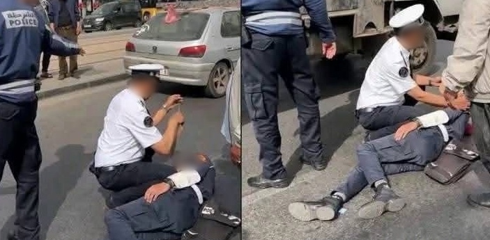 بني ملال.. وفاة شرطي دهساً بدراجة نارية أثناء أداء واجبه المهني