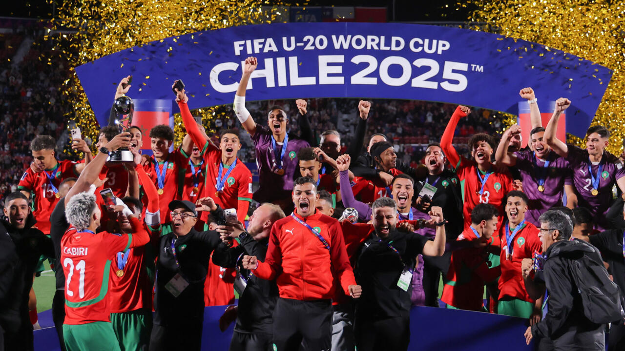 المنتخب الوطني المغربي لأقل من 20 سنة، بجائزة أفضل منتخب إفريقي لسنة 2025