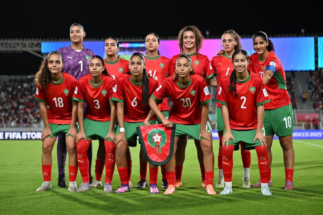 المنتخب الوطني المغربي للسيدات لأقل من 17 سنة يواجه كوريا الشمالية في ثمن نهائي كأس العالم
