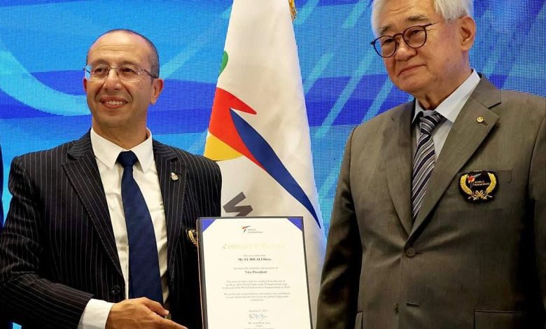 انتخاب إدريس الهلالي نائبا لرئيس الاتحاد الدولي للتايكوندو