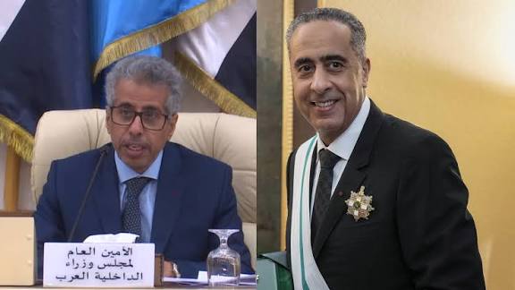 الأمين العام لمجلس وزراء الداخلية العرب يهنئ حموشي بعد نيله وسام الصليب الأكبر الإسباني