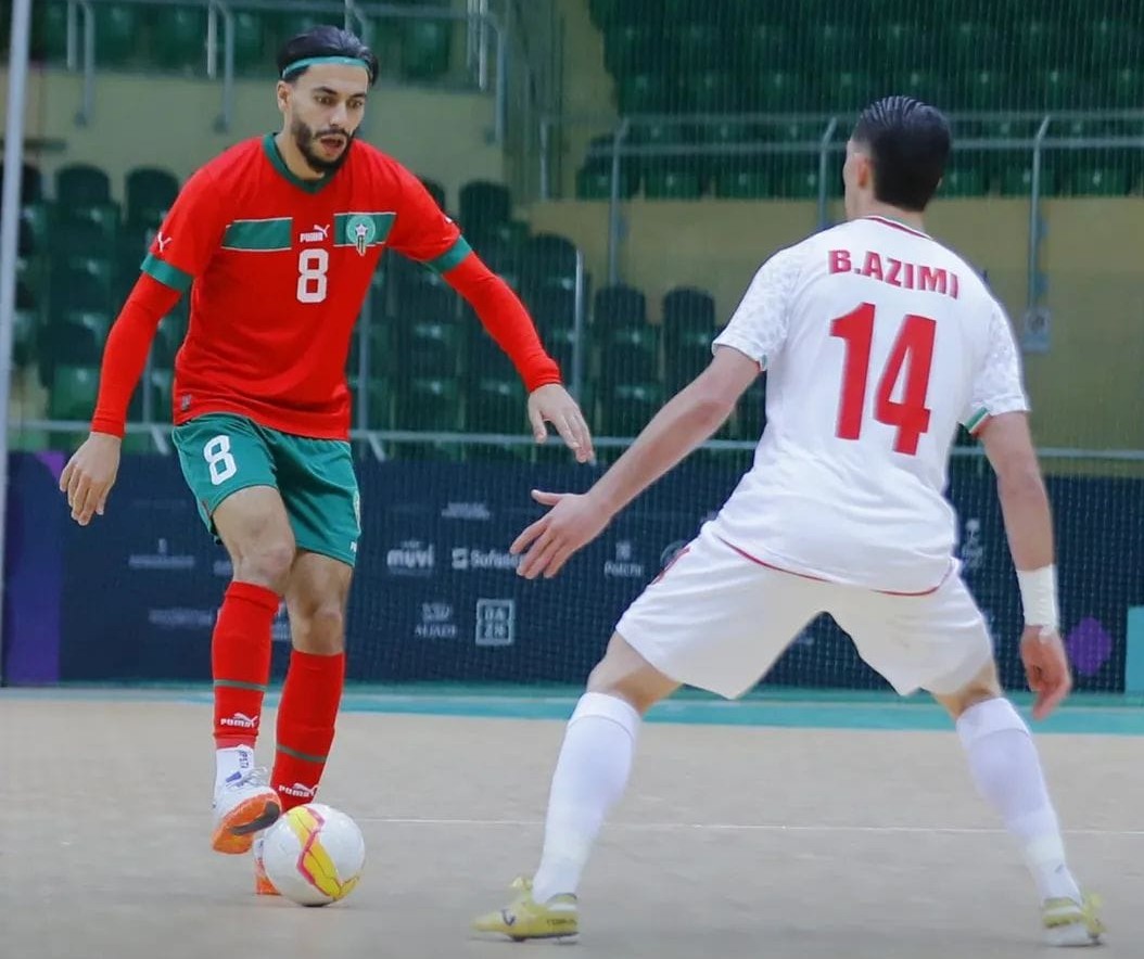 أسود الفوتصال.. تعادل مثير للمنتخب الوطني المغربي أمام إيران في افتتاح ألعاب التضامن الإسلامي بالرياض