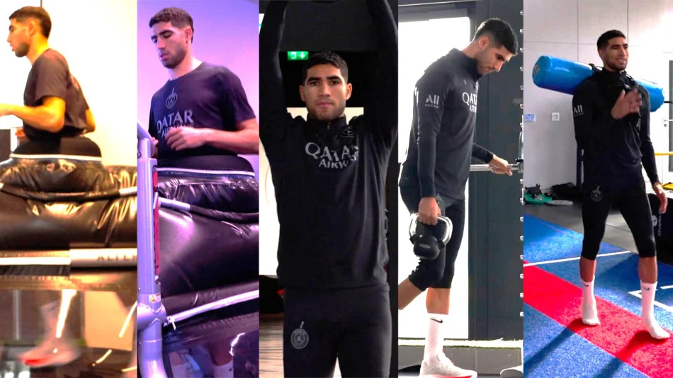 حكيمي يطمئن الركراكي قبل كأس إفريقيا ويستأنف تدريباته الفردية