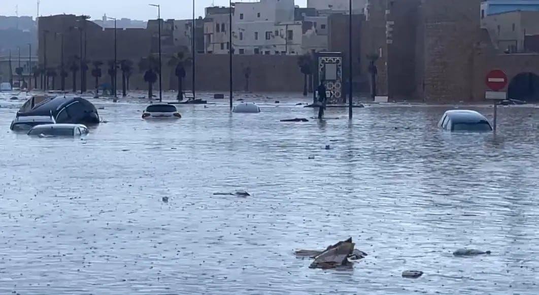 التساقطات المطرية التي عرفتها مدينة آسفي فاقت 60 مليمترا في ظرف ثلاث ساعات