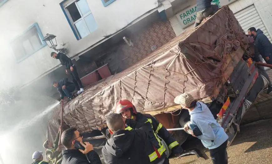 ارتفاع حصيلة حادثة شاحنة الفنيدق إلى 6 قتلى