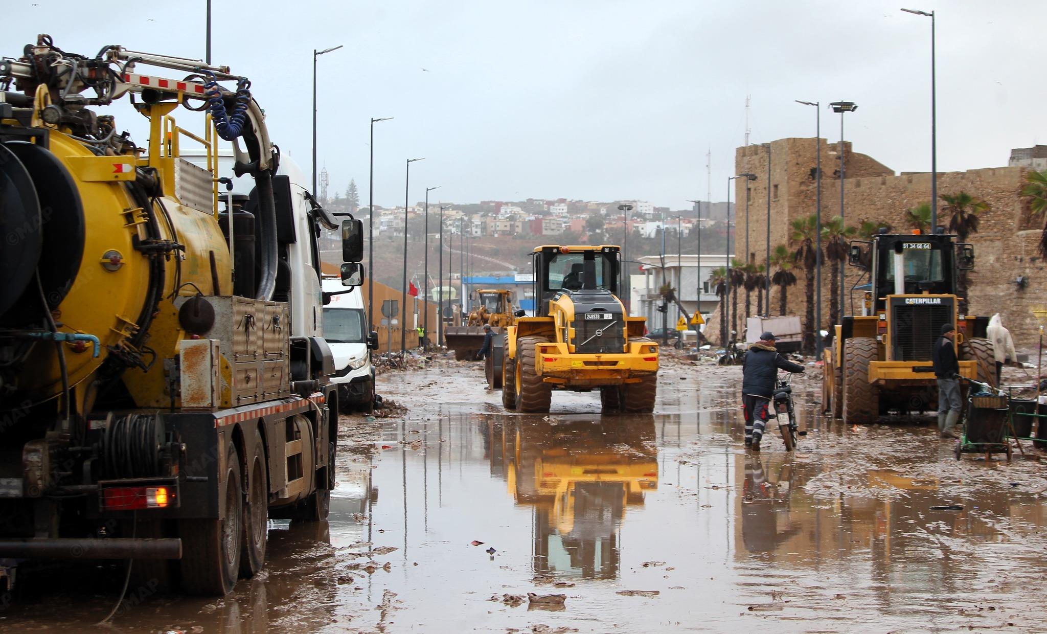 سلطات مدينة آسفي تشرع في تنزيل ومواكبة برنامج إعادة تأهيل المناطق المتضررة من الفيضانات