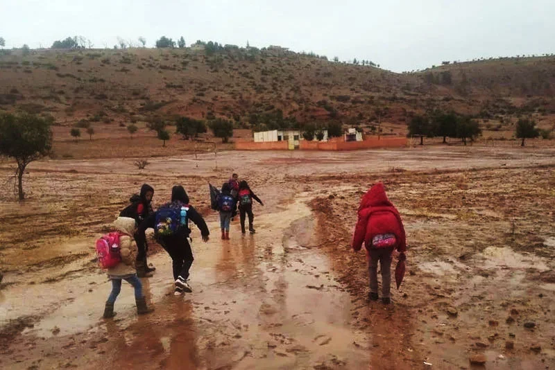 ​اشتوكة آيت باها.. تمديد تعليق الدراسة بسبب سوء الأحوال الجوية لضمان سلامة المتمدرسين