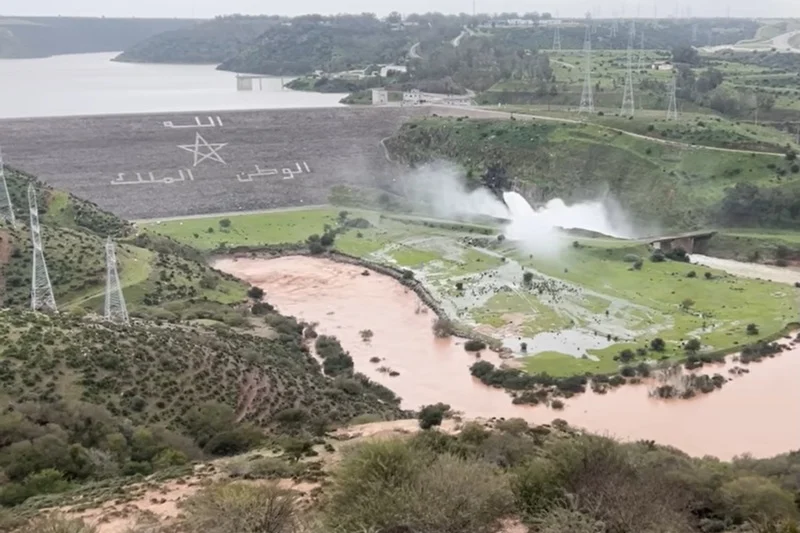 ارتفاع الموارد المائية بعدد من سدود المملكة خلال الـ 24 ساعة الماضية