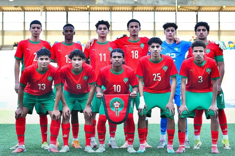المنتخب الوطني المغربي لكرة القدم لأقل من 17 سنة يتوج ببطولة شمال إفريقيا