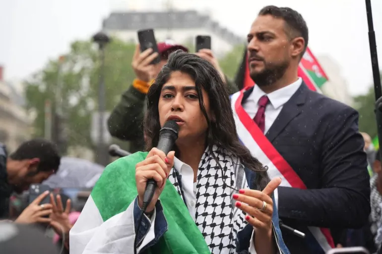 وضع النائبة الفرنسية- الفلسطينية في البرلمان الأوروبي، ريما حسن، قيد الحراسة النظرية بتهمة الإشادة بالإرهاب