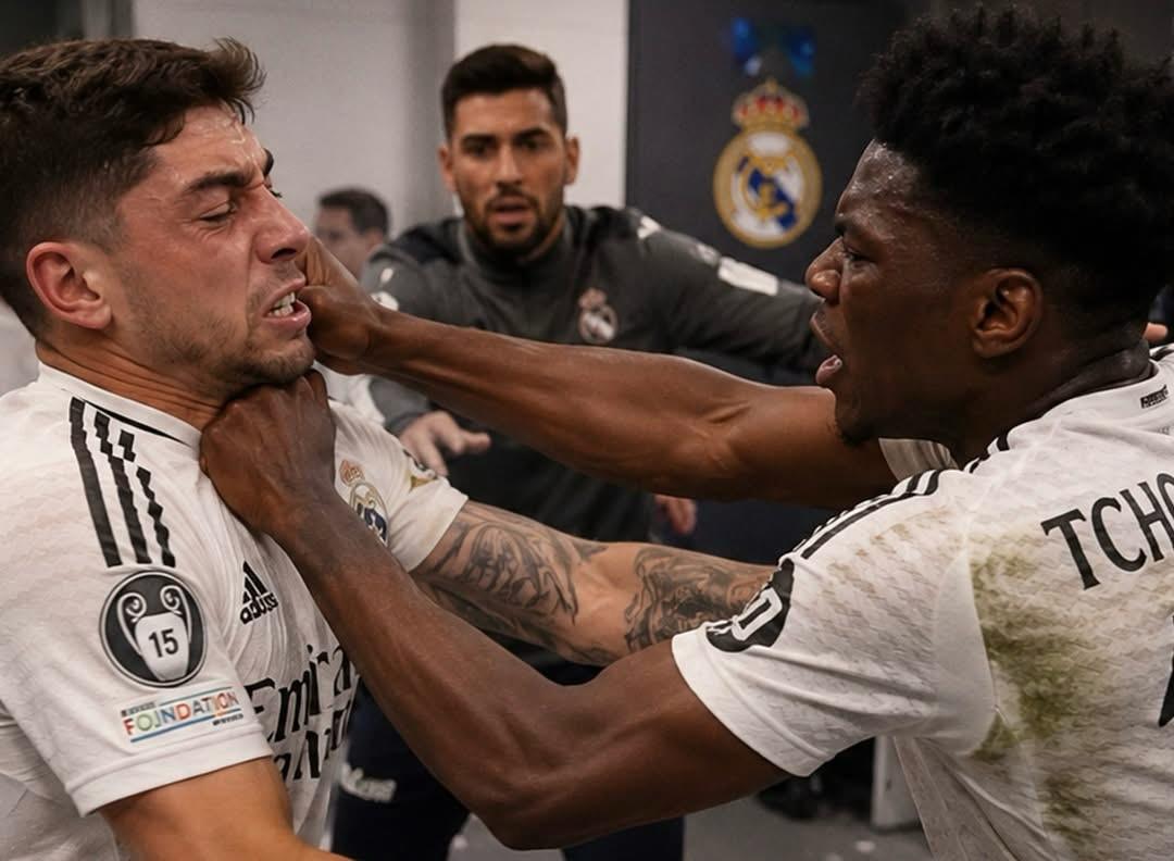 أزمة في ريال مدريد.. فالفيردي في المستشفى بعد شجار عنيف مع تشواميني