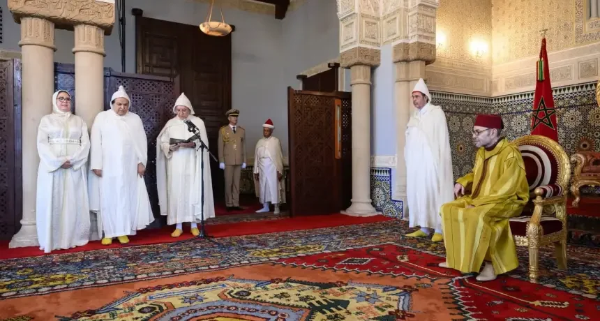 الملك محمد السادس يستقبل الأعضاء الجدد المعينين بالمجلس الأعلى للسلطة القضائية ويجدد الثقة في محمد عبد النباوي