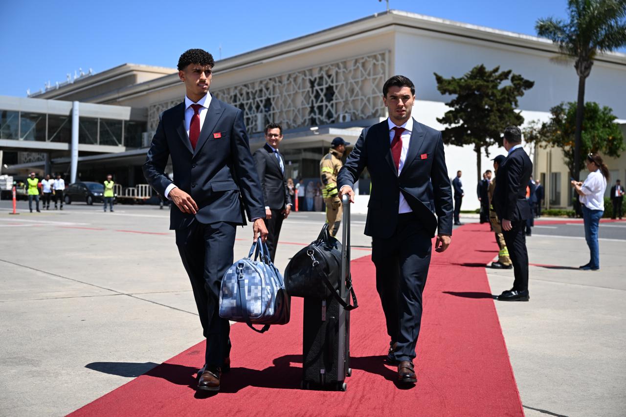 المنتخب الوطني المغربي يشد الرحال إلى الولايات المتحدة الأمريكية