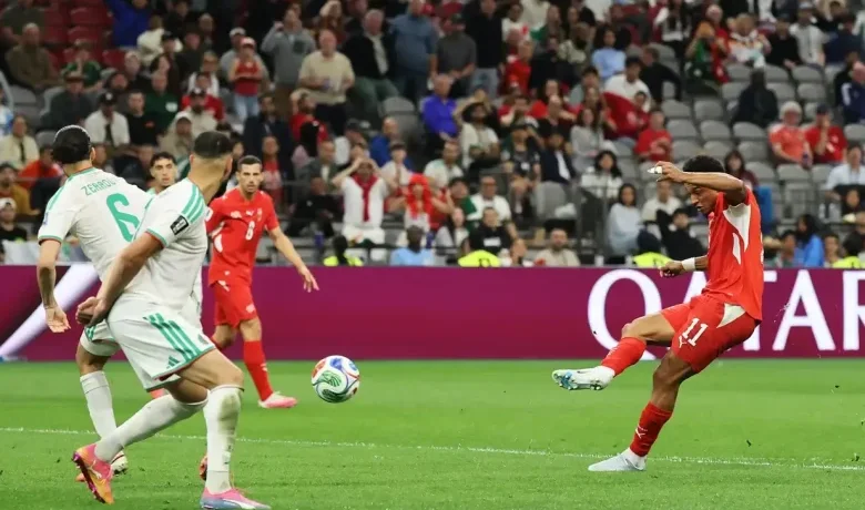 مونديال 2026.. سويسرا تقصي الجزائر بثنائية نظيفة وتبلغ دور ثمن النهائي