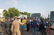 استنفار أمني بمحطة أولاد زيان بمدينة الدار البيضاء بسبب الإقبال الكبير للمراهقين والشباب على الحافلات المتوجهة نحومدن الشمال