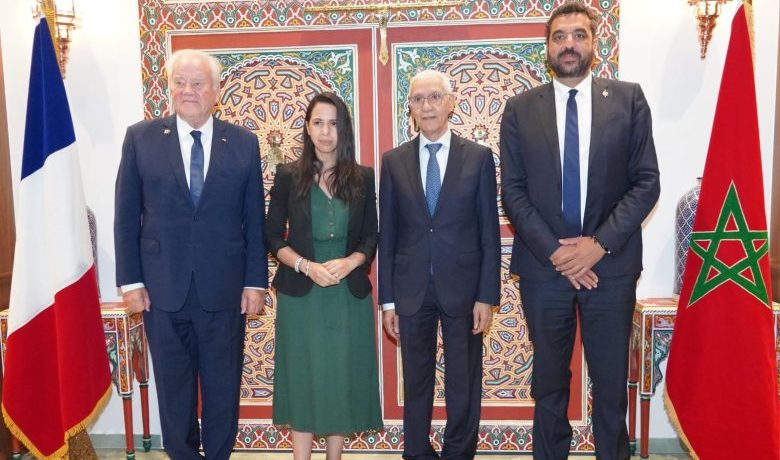 رئيس مجلس النواب يستقبل وزيرة شؤون ما وراء البحار وبرلمانيين فرنسيين