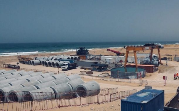 محطة تحلية مياه البحر بمدينة الداخلة تدخل مراحلها النهائية بطاقة 112 ألف متر مكعب يوميا
