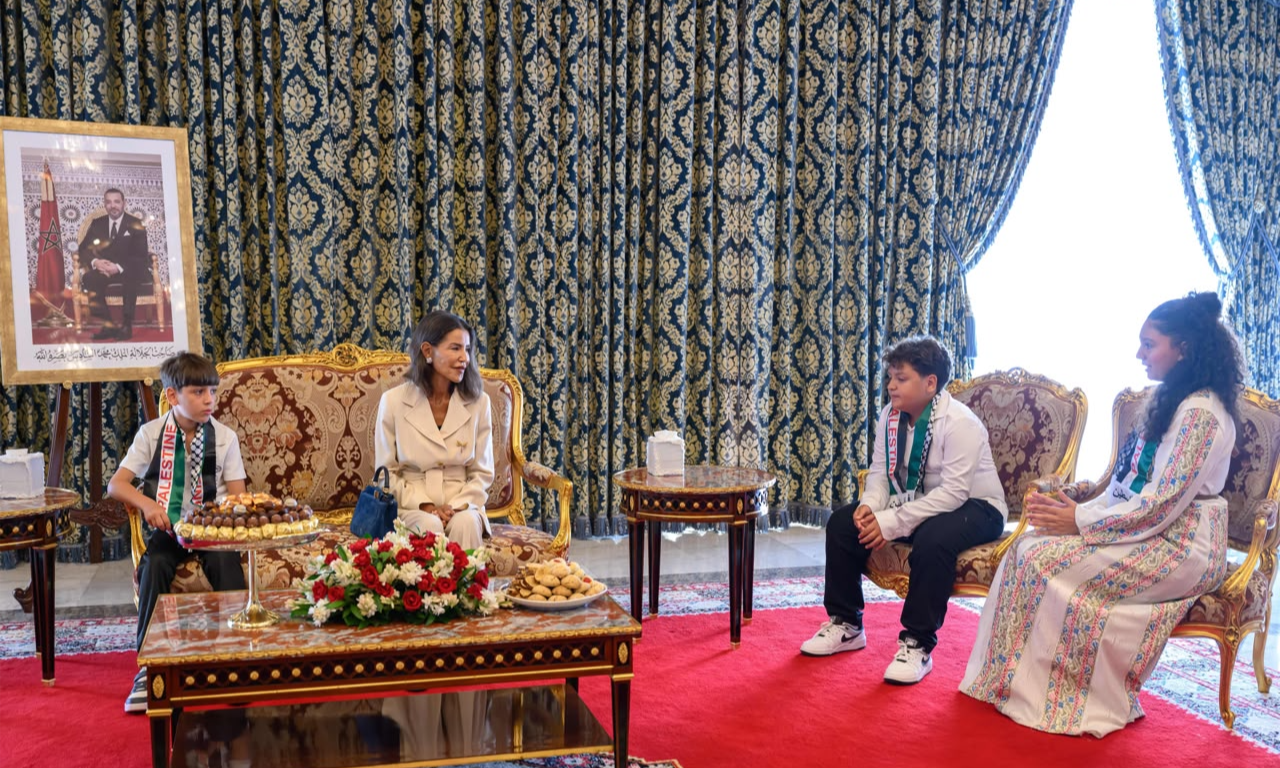 بأمر من الملك محمد السادس.. الأميرة للا مريم تستقبل أطفال القدس المشاركين في المخيم الصيفي بالرباط