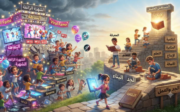 المجتمع لا يسقط بسبب وجود التفاهة فقط بل حين تصبح التفاهة نموذجاً يُحتذى
