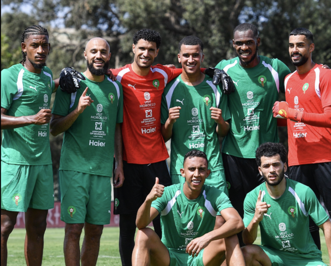 المنتخب الوطني المغربي لكرة القدم يواصل تحضيراته لمنازلة الغابون