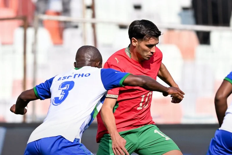 المغرب يحسم مواجهة ليسوتو بثنائية نظيفة ويعزز صدارته في تصفيات كأس أمم إفريقيا 2027
