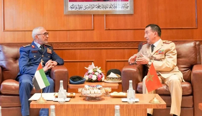 بتعليمات ملكية.. الفريق أول بريظ يستقبل رئيس أركان القوات المسلحة الإماراتية بالرباط