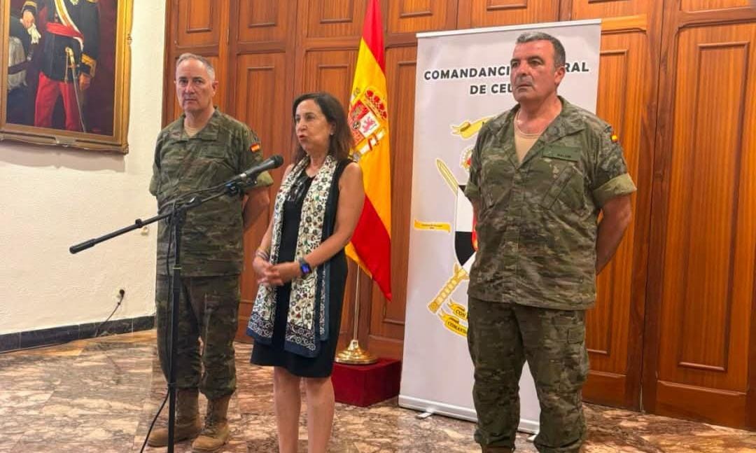 وزيرة الدفاع الإسبانية تشعل الجدل بتصريحاتها حول سبتة ومليلية المحتلتين